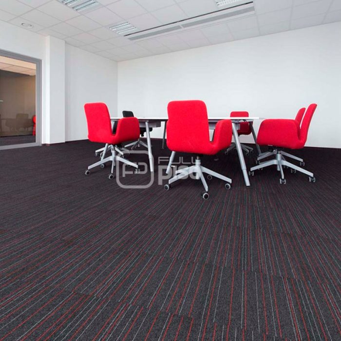 316 Rojo - Alfombra Modular First Radiant Modulyss - Imagen 2