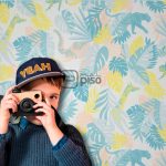 219303 Azul, Multicolor - Papel Tapiz Smalltalk BN - Imagen 2