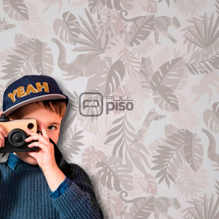 219306 Blanco, Gris - Papel Tapiz Smalltalk BN - Imagen 2