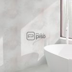 219549 Blanco, Rosa - Papel Tapiz Dimensions BN - Imagen 2