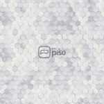 219580 Morado, Blanco - Papel Tapiz Dimensions BN