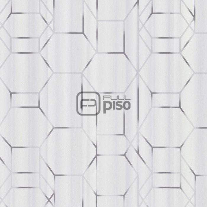 219600 Blanco, Gris - Papel Tapiz Dimensions BN - Imagen 1