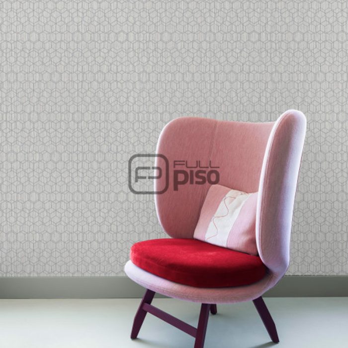 219622 Blanco, Gris - Papel Tapiz Dimensions BN - Imagen 2