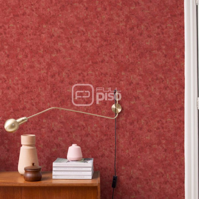 220040 Rojo, Burdeos, Beige - Papel Tapiz Van Gogh BN - Imagen 2