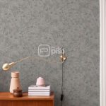 220043 Gris, Plata, Rosa - Papel Tapiz Van Gogh BN - Imagen 2