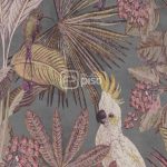 220123 Negro, Antracita, Multicolor - Papel Tapiz Panthera BN