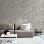220140 Beige, Crema, Gris, Plata - Papel Tapiz Panthera BN - Imagen 2