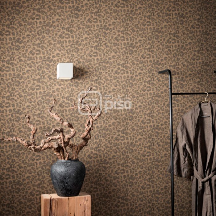 220145 Marrón, Negro - Papel Tapiz Panthera BN - Imagen 2