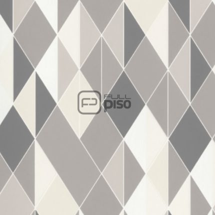 220210 Beige, Gris, Multicolor - Papel Tapiz Milano BN