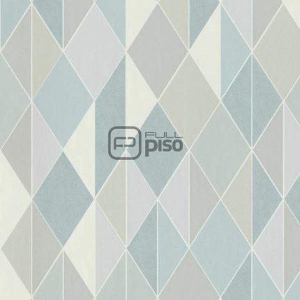 220216 Verde, Azul - Papel Tapiz Milano BN