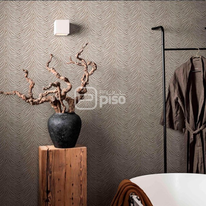 220534 Gris, Plata, Bronce - Papel Tapiz Grand Safari BN - Imagen 2