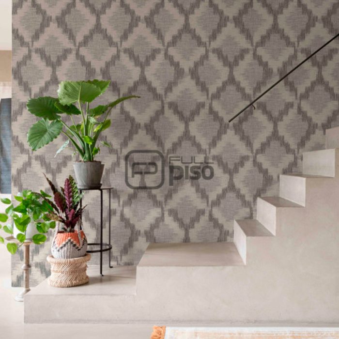 220600 Negro - Papel Tapiz Grounded Tribal BN - Imagen 2