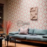 220603 Rojo - Papel Tapiz Grounded Tribal BN - Imagen 2