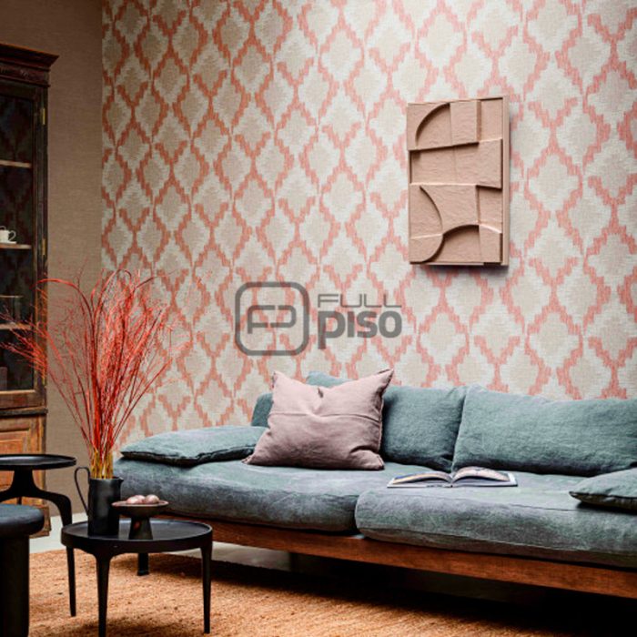 full-piso-papel-tapiz-220603-bn-grounded-1 220603 Rojo - Papel Tapiz Grounded Tribal BN - Imagen 2