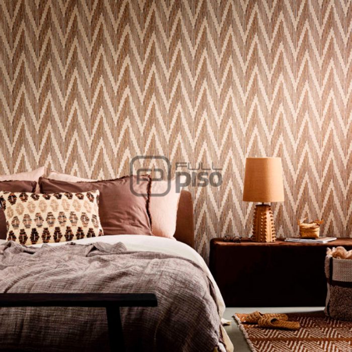 220610 Blanco - Papel Tapiz Grounded Dancette BN - Imagen 2