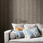 220632 Gris - Papel Tapiz Grounded Obanzi BN - Imagen 2