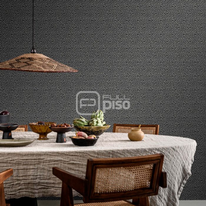 220655 Gris - Papel Tapiz Grounded Ambler BN - Imagen 2