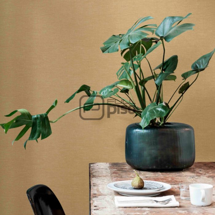 220660 Amarillo - Papel Tapiz Grounded Linen BN - Imagen 2