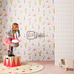 220740 Rosa, Multicolor - Papel Tapiz Doodleedo BN - Imagen 2