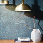 32038 Turquesa, Dorado - Papel Tapiz Memento Marburg - Imagen 2