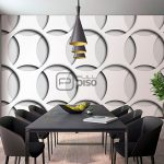 46785 Blanco, Gris - Papel Tapiz Mural Smart Art Marburg - Imagen 2