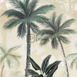 47203 Beige, Verde - Papel Tapiz Mural Smart Art Marburg