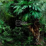 47208 Marrón, Verde - Papel Tapiz Mural Smart Art Marburg