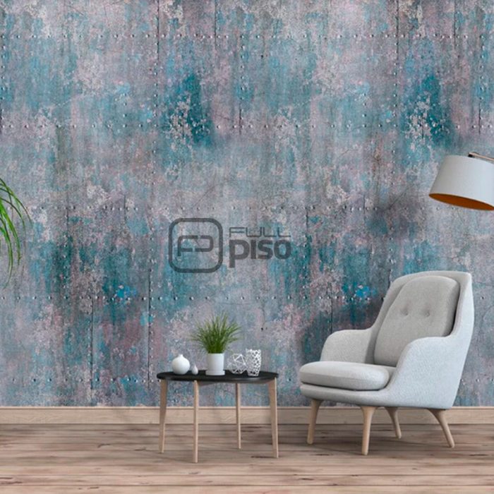 full-piso-papel-tapiz-47213-smart-art-2pg 47213 Gris, Azul, Rosa - Papel Tapiz Mural Smart Art Marburg - Imagen 2