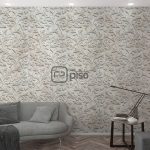 47236 Gris, Plata - Papel Tapiz Mural Smart Art Marburg - Imagen 2