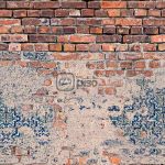 47253 Marrón, Azul - Papel Tapiz Mural Smart Art Marburg