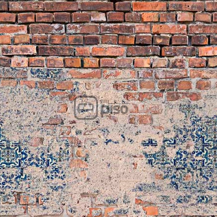 47253 Marrón, Azul - Papel Tapiz Mural Smart Art Marburg - Imagen 1