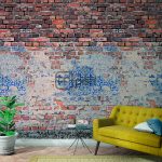 47253 Marrón, Azul - Papel Tapiz Mural Smart Art Marburg - Imagen 2